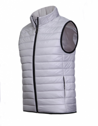 VM001 multicolor down vest is designed and made. The down vest factory is polished and silky for 29 days, and the price of 100% polyester down jacket is warm in winter and winter detail view-5